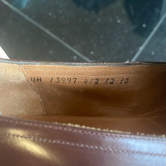 Salvatore Ferragamo leather shoe size 12 - Picture 10 of 10